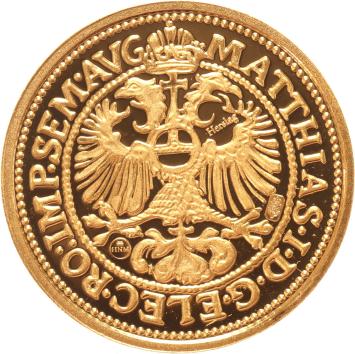 Replica van de Kampense daalder 1615 in Goud