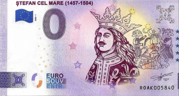 0 Euro biljet Roemenië 2023 - Stefan Cel Mare (1457-1504)