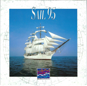 Sail 1995 set of 5  coins for Sail Amsterdam 1995