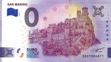 0 euro biljet San Marino 2023 - San Marino
