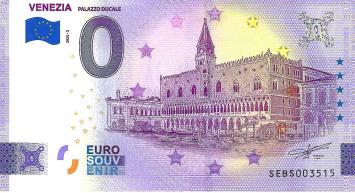 0 Euro biljet Italië 2022 - Venezia Palazzo Ducale