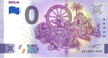0 Euro biljet Italië 2022 - Sicilia