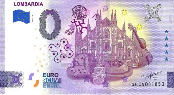 0 Euro biljet Italië 2022 - Lombardia