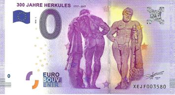 0 Euro biljet Duitsland 2016 - 300 Jahre Herkules