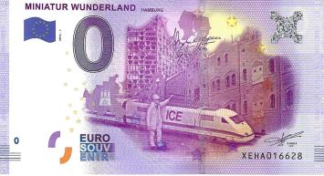0 Euro biljet Duitsland 2016 - Miniatur Wunderland Hamburg I