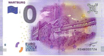 0 Euro biljet Duitsland 2016 - Wartburg