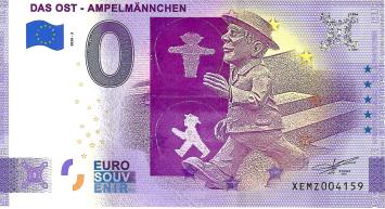 0 Euro biljet Duitsland 2020 - Das Ost Ampelmännchen ANNIVERSARY