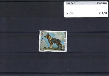 Themazegels Honden Monaco nr. 1078