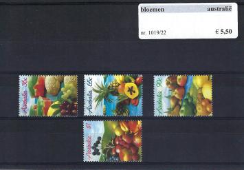 Themazegels Bloemen Australië nr. 1019/1022