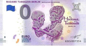 0 Euro biljet Duitsland 2019 - Madame Tussauds Berlin