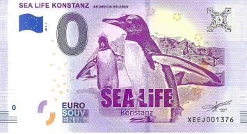 0 Euro biljet Duitsland 2019 - Sea Life Konstanz