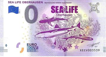 0 Euro biljet Duitsland 2018 - Sea Life Oberhausen