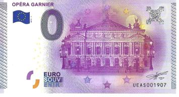 0 Euro biljet Frankrijk 2015 - Opéra Garnier