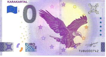 0 Euro biljet Turkije 2022 - Karakartal