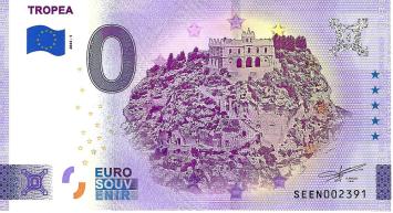 0 Euro biljet Italië 2022 - Tropea