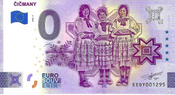 0 Euro biljet Slowakije 2022 - Cicmany