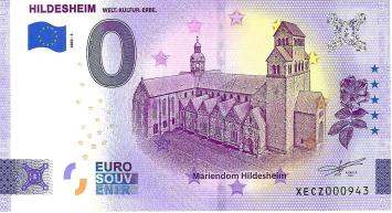 0 Euro biljet Duitsland 2023 - Hildesheim