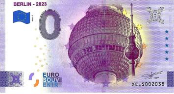 0 Euro biljet Duitsland 2023 - Berlin