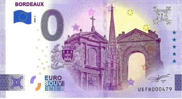 0 Euro biljet Frankrijk 2023 - Bordeaux