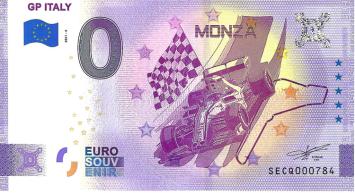 0 Euro biljet Italië 2021 - GP Italy Monza ANNIVERSARY