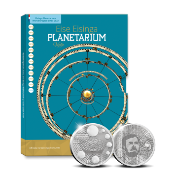 Eise Eisinga Planetarium 5 euro zilver 2026 herdenkingsmunt proof