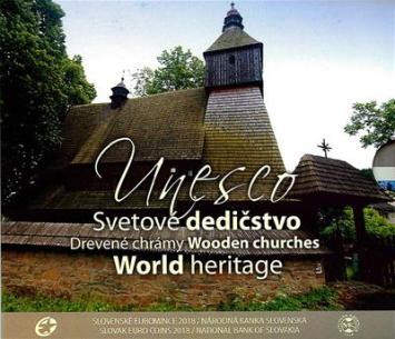 BU set Slowakije 2018 III Wooden Churches