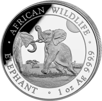 Somalië Olifant 2024 1 ounce silver