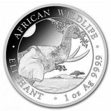 Somalië Olifant 2023 1 ounce silver