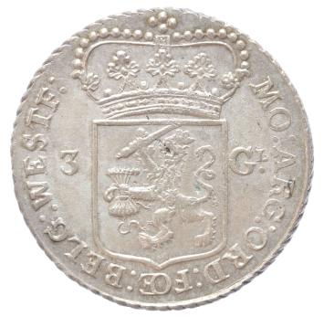 West-Friesland Driegulden - Generaliteits-  1792