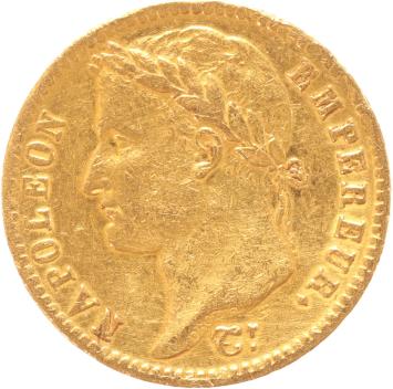 Franse inlijving 20 Francs 1813