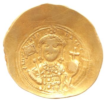 Byzantyne coinage Michael VII AD 1071-1078 Gold Histamenon. Constantinopel (4,31 g)  VF