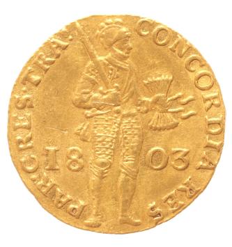 Utrecht Gouden dukaat 1803