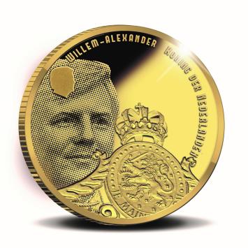 Stelling van Amsterdam 10 euro goud 2017 herdenkingsmunt proof