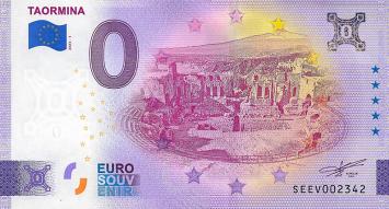 0 Euro biljet Italië 2023 - Taormina