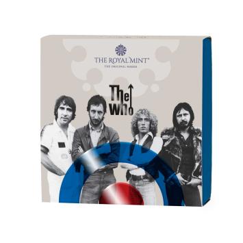 The Who 1 Pound half-ounce silver proof coin 2021 Verenigd Koninkrijk