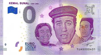 0 Euro biljet Turkije 2020 - Kemal Sunal