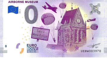 0 Euro biljet Frankrijk 2018 - Airborne Museum