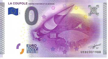 0 Euro biljet Frankrijk 2015 - La Coupole