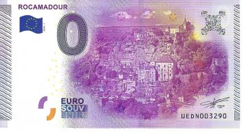0 Euro biljet Frankrijk 2015 - Rocamadour