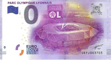 0 Euro biljet Frankrijk 2016 - Parc Olympique Lyonnais