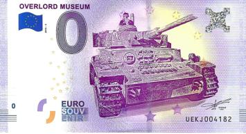 0 Euro biljet Frankrijk 2018 - Overlord Museum III