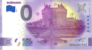 0 Euro biljet Frankrijk 2021 - Guérande