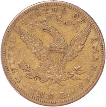 USA 10 Dollars 1894 o