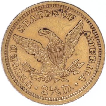 USA 2 1/2 Dollars 1880