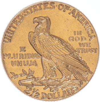 USA 2 1/2 Dollars 1912