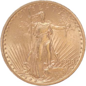 USA 20 Dollars 1908