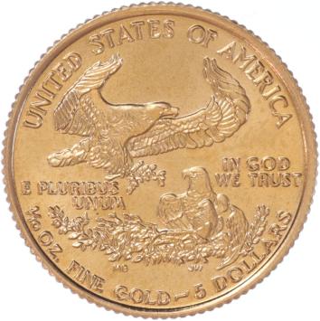 USA 5 Dollars 1993