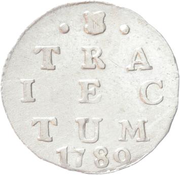 Utrecht Dubbele wapenstuiver 1789