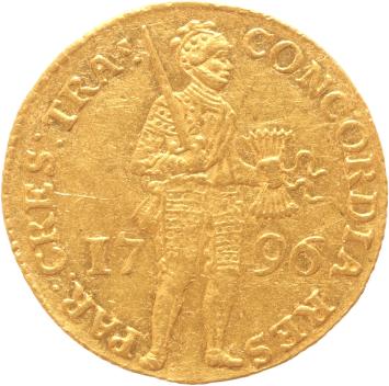 Utrecht Gouden dukaat 1796
