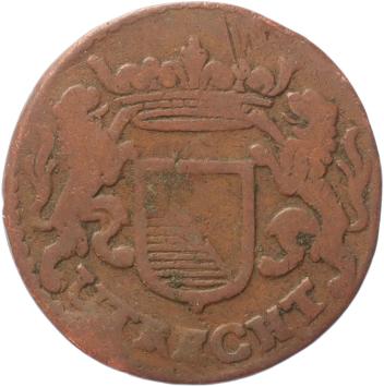 Utrecht-stad Duit 1661
